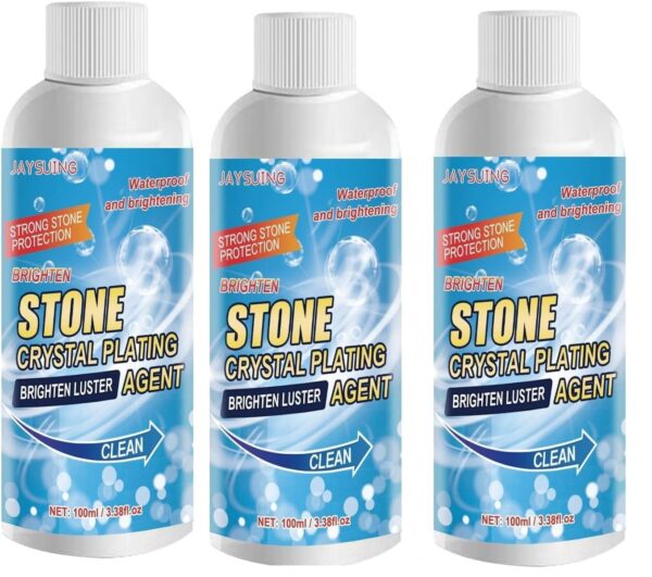Stone Crystal Planishing Agent, Waterproof and Brightening, 100ml, Brighten Luster