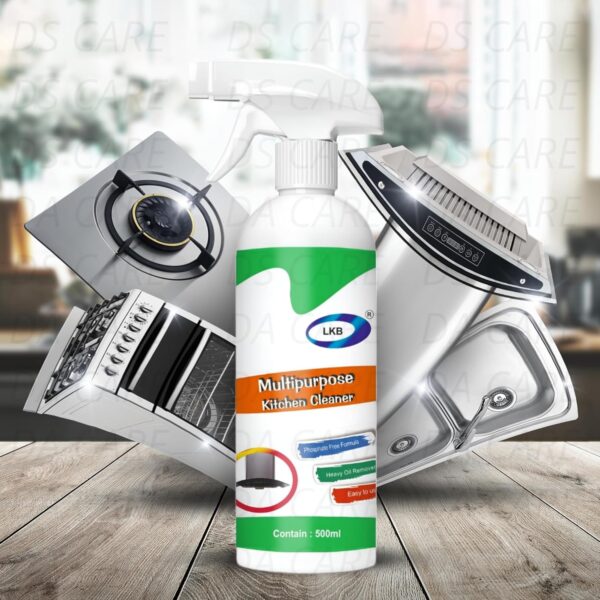 Multipurpose Kitchen Cleaner, 500ml, Phosphate Free Formula, Heavy Duty Remover, Easy to Use