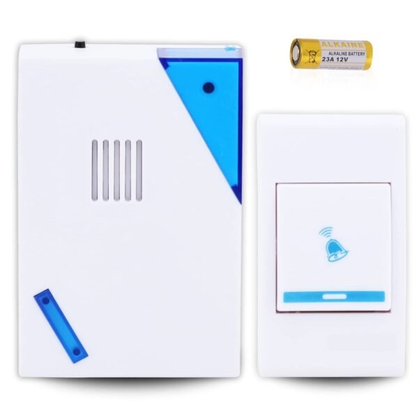 Wireless Cordless Calling Remote Door Bell for Home, Shop, Office, Warehouse and Factories (Multi Design)