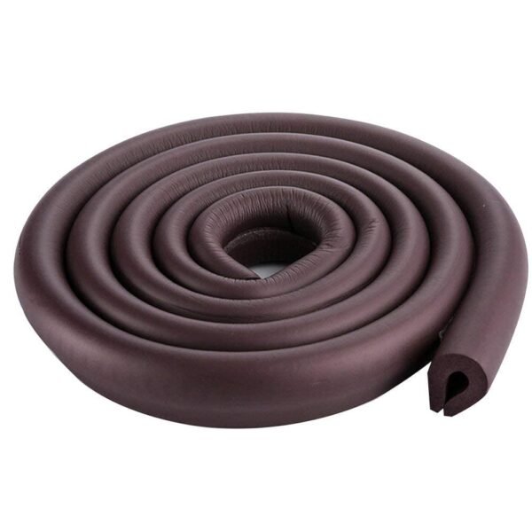 Soft Cushioned Edge Guard with Strong Adhesive for Covering Sharp Edges of Bed/Table/Pillars for Baby